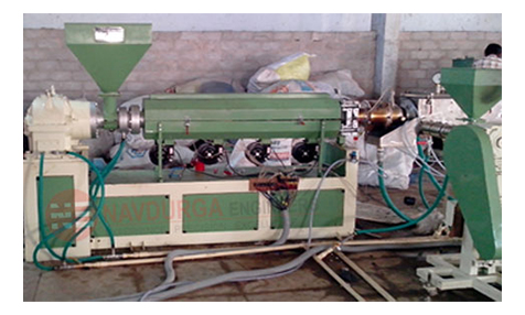 Single Stage Plastic Recycling Machine