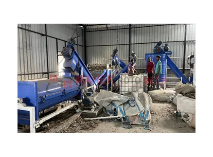 automatic plastic scrap washing line